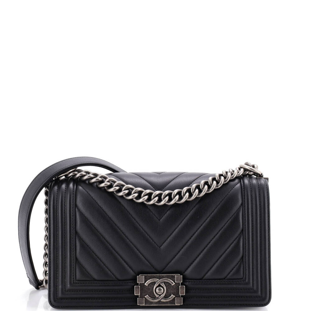 Chanel Old Medium Boy Flap Bag